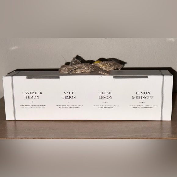 DW HOME French Kitchen Lemon Votive Candle Set. - Picture 6 of 10